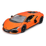 Miniatura Carro Lamborghini Revuelto 1 24 Burago Laranja