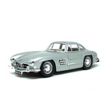 Miniatura Carro Mercedes Benz 300sl 1954 Prata 1 24 Burago