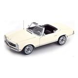 Miniatura Carro Mercedez Benz 230 Sl 1963 1 18 Norev Branco