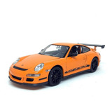 Miniatura Carro Porsche 911 Gt3 Rs Laranja 1 24 Welly
