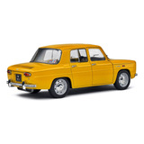 Miniatura Carro Renault 8s 1968 1 18 Solido Amarelo