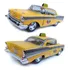 Miniatura Carro Taxi 1957 Bel Air Ferro Coleção Fricção 1/40