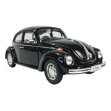 Miniatura Carro Volkswagen Fusca Beetle Escala 1 24 Welly