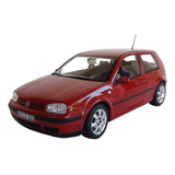 Miniatura Carro Volkswagen Golf Ano 2002 Vermelho 1 18 Norev