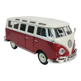 Miniatura Carro Volkswagen Kombi Samba Escala 1 25 Maisto