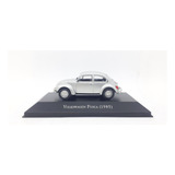 Miniatura Carros Inesquecíveis Volkswagen Fusca 1985 Prata