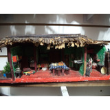 Miniatura Casa Fazenda Madeira