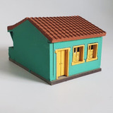 Miniatura Casa Geminada Mod