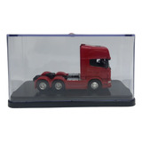 Miniatura Cavalo Scania Trucado V8 R730 Com Case De Acrílico