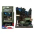 Miniatura Cenário Militar Jeep Willys Johnny Lightning 1/64 Cor Verde