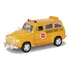Miniatura Chev Suburban 1950 Kins 1/36 Metal School Amarelo