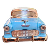 Miniatura Chevrolet Bel Air 1955 Azul Claro 1 34