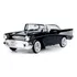 Miniatura Chevrolet Belair 1957 Preta 1/24 Motormax