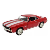Miniatura Chevrolet Camaro Ss 1969 Metal Escala 1 36