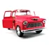 Miniatura Chevrolet Chevy Stepside 1955 Fosca Matte 1:32 Met Cor Vermelho