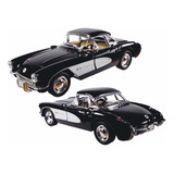 Miniatura Chevrolet Corvette 1957 Oficial Kinsmart