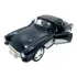 Miniatura Chevrolet Corvette 1957 Preto 1/38