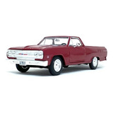 Miniatura Chevrolet El Camino 1965 Vermelho 1 25 Maisto