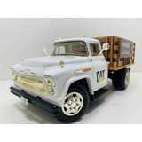 Miniatura Chevrolet Gmc 8400 1957 Caterpillar 1 25 Ertl