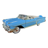 Miniatura Chevrolet Impala 1958 Azul Motormax 1 18