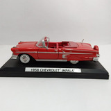 Miniatura Chevrolet Impala 1958 Conversível Motormax 1 24