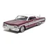 Miniatura Chevrolet Impala 1964 Low Rider 1/24 Motormax Cor Vermelho