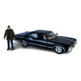 Miniatura Chevrolet Impala Supernatural C boneco Jada 1 24