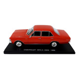 Miniatura Chevrolet Opala 2500 1969 19 Cm Metal Escala 1 24 Cor Vermelho