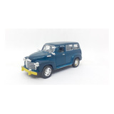 Miniatura Chevrolet Suburban 1950 1 36 Para Projeto Diorama 