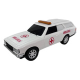 Miniatura Chevrolet Veraneio Ambulância personalizada 