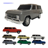 Miniatura Chevrolet Veraneio Carro Brinquedo Coleção 24cm