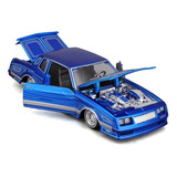 Miniatura Chevy Monte Carlo Ss Lowriders 1:24 Maisto Design Cor Azul