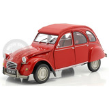 Miniatura Citroen 2cv 6 1972 Vermelho Norev 1 18
