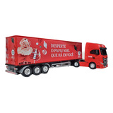 Miniatura Coleção Carreta 1 30 Caminhão Coca Cola Natal