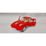 Miniatura Coleção Carrinho Corvette Sting Ray
