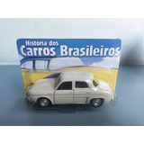 Miniatura Coleção Carros Brasileiros Willys Dauphine Lacrado
