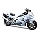 Miniatura Coleção Moto Suzuki Gsx 1300 Hayabusa 1:18 Maisto