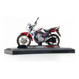 Miniatura Colecionável Honda Cg160 Revista Duas Rodas