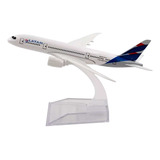 Miniatura Colecionável Metal Avião Comercial Boeing Airbus Cor B787 Latam