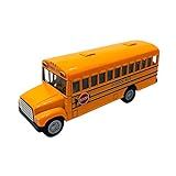 Miniatura Colecionável Ônibus Escolar Amarelo 1