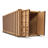Miniatura Container Escala 1 18 Diorama Maquete Kit 2 Unid 