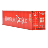 Miniatura Container Hamburg Sud 1:50 P/ Caminhão Wsi = Arpra