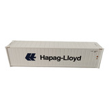 Miniatura Container Refrigerado Hapag Lioyd 40 Pés 1 87 Ho