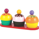 Miniatura Cupcake Comidinhas New Art Toys 18,5x6x8,5cm