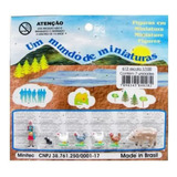Miniatura De Animais De Campo 1 100 07 Peças Minitec 612 Min