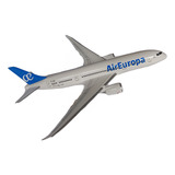 Miniatura De Avião 787 900 Air Europa 43 Cm