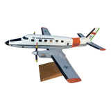 Miniatura De Avião Bandeirante Sar 30 Cm