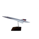 Miniatura De Avião Em Resina Concorde British Airwais p