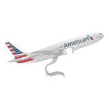 Miniatura De Avião Maquete Em Resina 777 200 A a 50cm