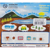 Miniatura De Banheiro Maquete 1 100 645 Minitec 06 Peças